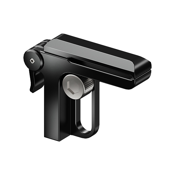 Aluminum Alloy Universal DSLR Camera Cable Clip Fixed Wire Clamp Adjustable Clip Width Compatible with Cage Protective Frame Cage Quick Release Plate and Other Accessories with 1/4  Threaded Holes