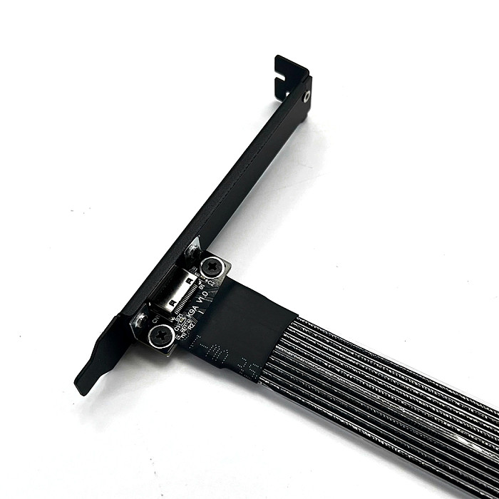 ADT-Link M.2 NVMe to OcuLink Adapter Cable PCIe 5.0 x4 SFF-8611/8612 Graphics Card External Connection K49SQ-BK-02 5.0 Full Height Bracket/15CM