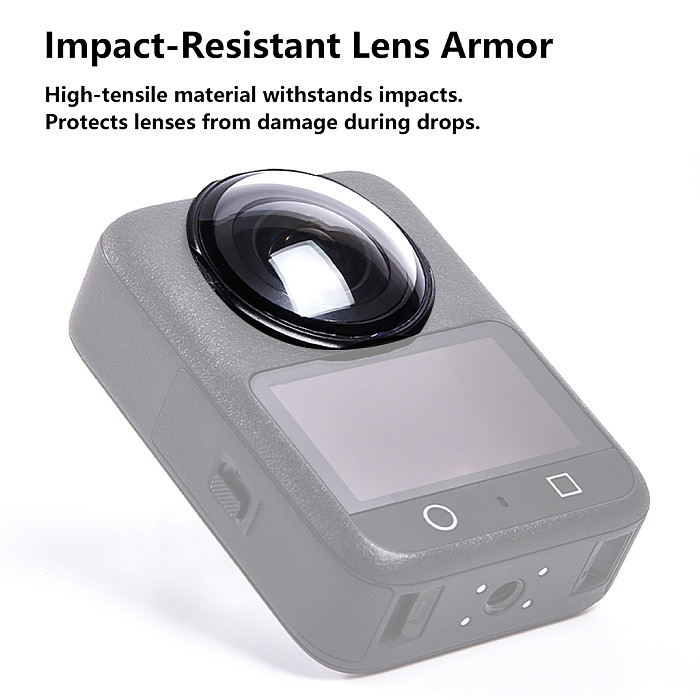 Suitable for DJI OSMO 360 sports camera panoramic protective mirror