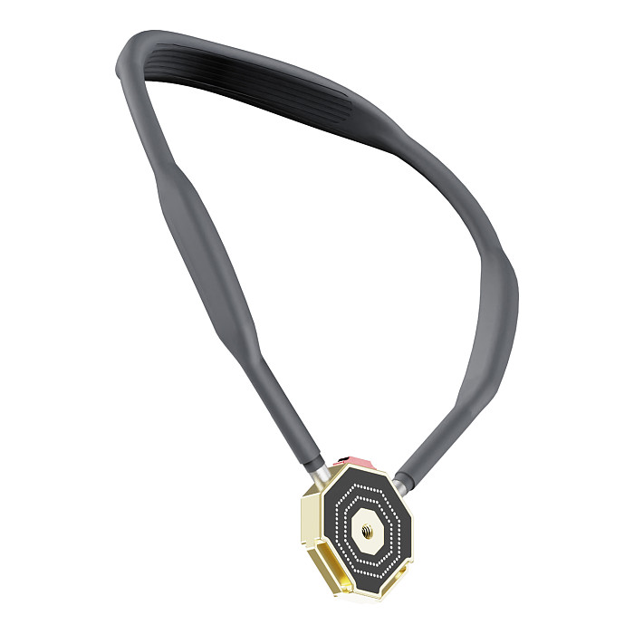 Aluminum Alloy Sports Camera Chest Magnetic Quick-Release Lanyard Mount (with 1/4  BSW Thread) - First-Person View (FPV) Chest Recording | Compatible with 1/4  Threaded Sports Accessory Adapters