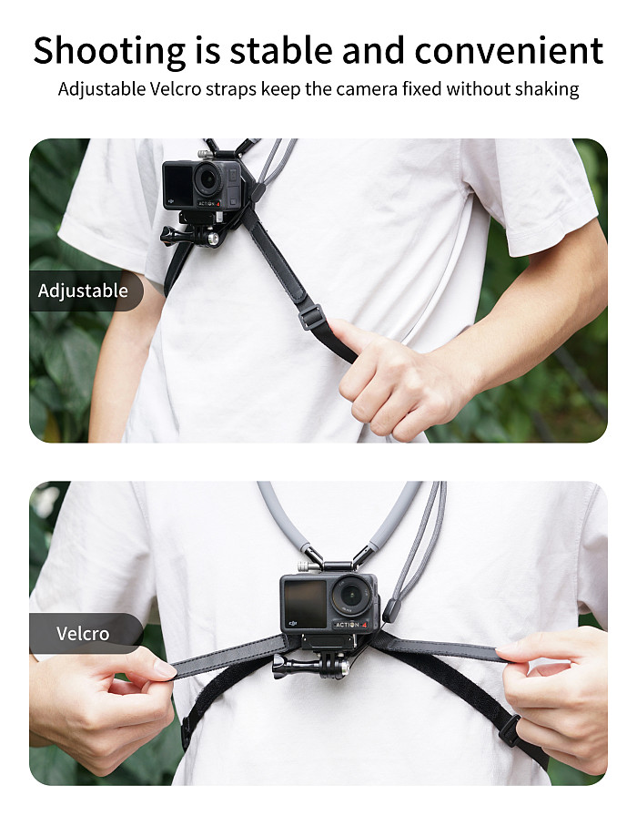 Magnetic Quick-Release Lanyard Mount First-Person View (FPV) Shooting Recording for DJI ACTION 5/4/3 Insta360Ace Pro/GoPro13/12 Action Camera Mobile Phones