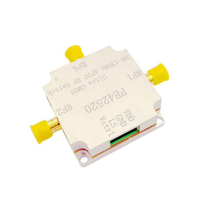 PE42520 Modules 13GHz RF SPDT Switch RF Non-Reflective SPDT Switches X-Band Switching with SMA Female Connector 35*35mm