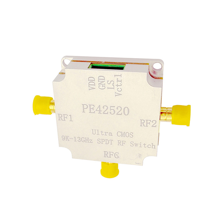 PE42520 Modules 13GHz RF SPDT Switch RF Non-Reflective SPDT Switches X-Band Switching with SMA Female Connector 35*35mm