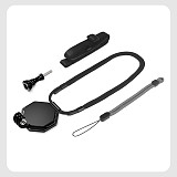 Magnetic base bracket with hanging Lanyard For Insta360GO Ultra  For GoPro For DJI Osmo Action Camera Accessories
