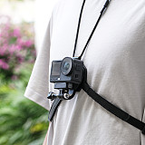 Magnetic base bracket with hanging Lanyard For Insta360GO Ultra  For GoPro For DJI Osmo Action Camera Accessories