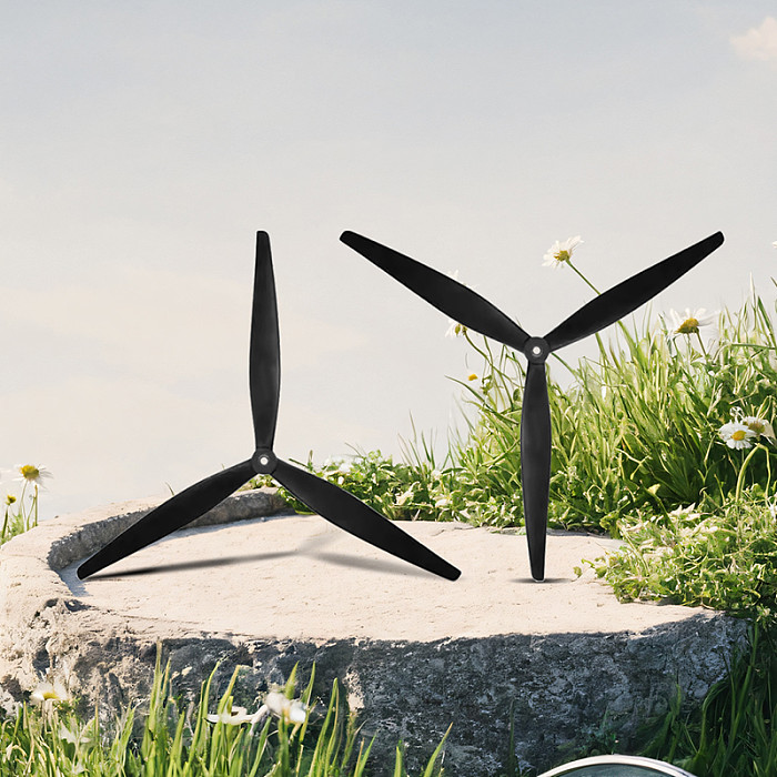 HQProp 15X10X3 16X8X3 17X8X3 CW CCW Propeller Black-Glass Fiber Reinforced Nylon 15Inch 16inch 17 Inch Prop For RC Mulitcopter
