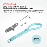 Remote Controller Anti-Slip Wristband Multi-Function Lanyard compatible with DJI RC/RC 2 Remote Controller compatible with DJI Mini 3/4 Pro Mavic 3 Air 3 3S