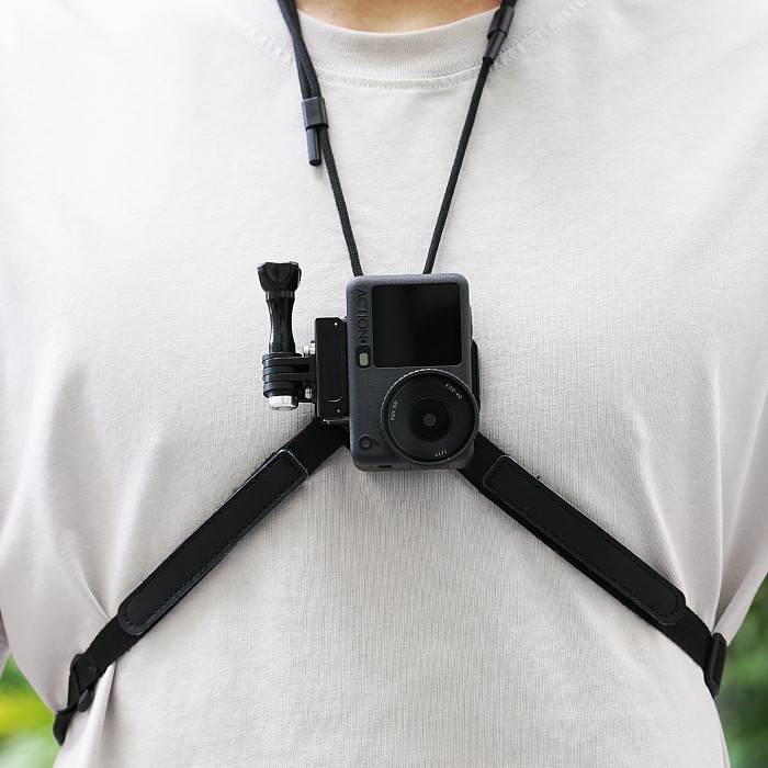 Magnetic base bracket with hanging Lanyard For Insta360GO Ultra  For GoPro For DJI Osmo Action Camera Accessories