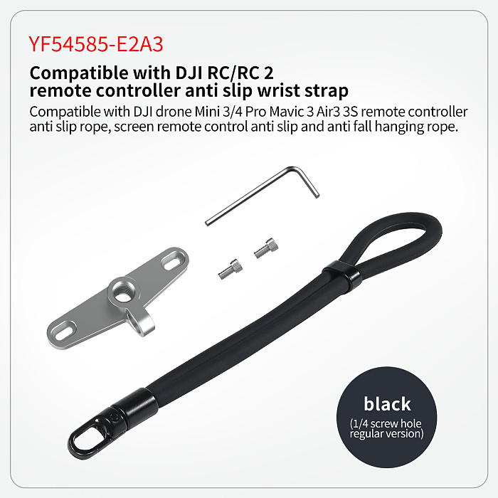 Remote Controller Anti-Slip Wristband Multi-Function Lanyard compatible with DJI RC/RC 2 Remote Controller compatible with DJI Mini 3/4 Pro Mavic 3 Air 3 3S