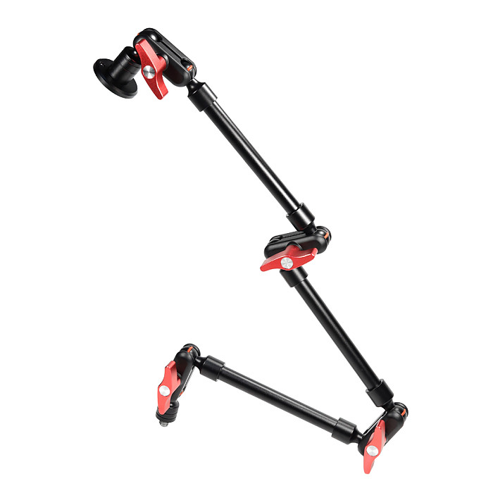 Aluminum Alloy Universal Magic Arm Bracket with Ball Head Mount Adjustable for DSLR Action Cameras Mobile Phone Selfie Tripod