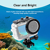 60M Waterproof Case for DJI Action 6 Housing Diving Protective Anti-Drop Protective Shell Underwater Dive Cover
