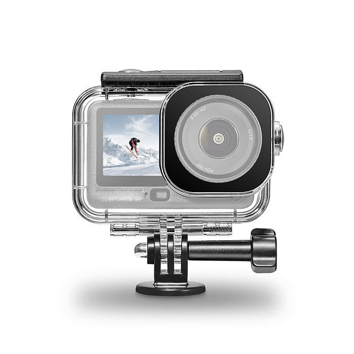 For DJI Action 6 Camera Waterproof  Housing Case Diving Case Underwater Diving Housing Protective Case Camera Diving Shell