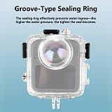 50m Waterproof Case For GoPro Max 2 Dive Housing Protective Shell Underwater Dive Cover 