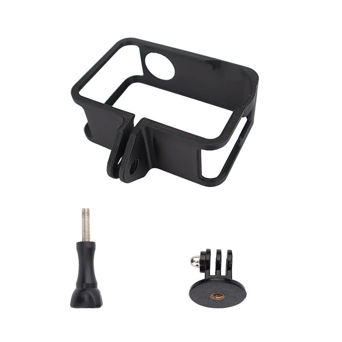 Camera Bracket Handgrip for DJI Osmo Action6 Camera Case Street Vlog Shooting Handle Protective Frame Stand with Cold Shoe Mount