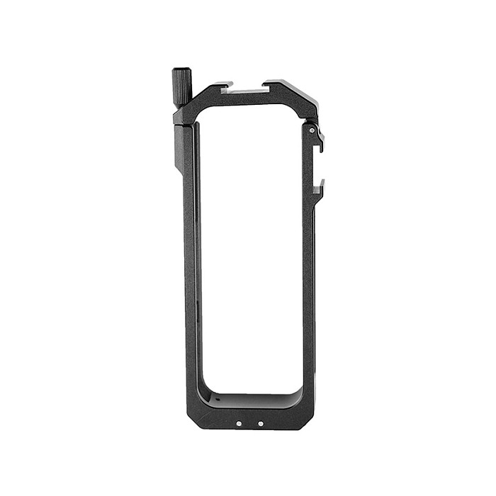 Aluminum Alloy Metal Frame Cage for Insta360 X5 Protective Frame Housing Case with Cold Shoe Mount for Insta 360 X5 Accessories