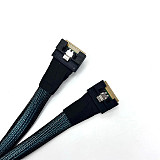  (ADT-Link) PCIe 4.0 x16 SlimSAS Graphics Card Splitter Extension Cable - Supports Dual and Quad Outputs SFF-8654