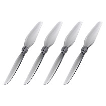 (HQDrop) T4X2.5-HQ propeller 9.8 mm 4 inches 2-blade PC propeller for long range and long-distance navigation