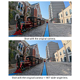 185° Ultra Wide Angle Lens Filter For SJCAM SJ11 Anti-Scratch Lens Filter Photography Action Camera Filter Accessories