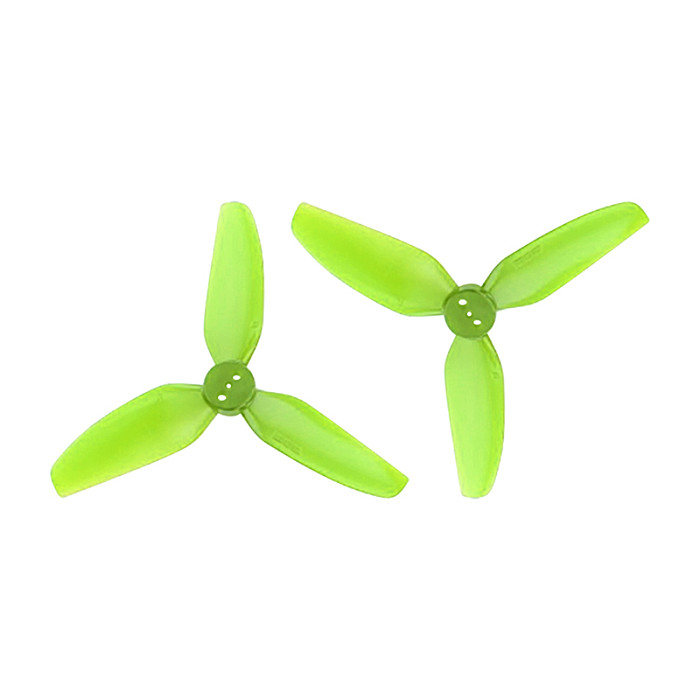 HQProp T3X3X3 (2CW 2CCW) 3inch 9.8mm 3-blade PC propeller For Quadcopter Drone