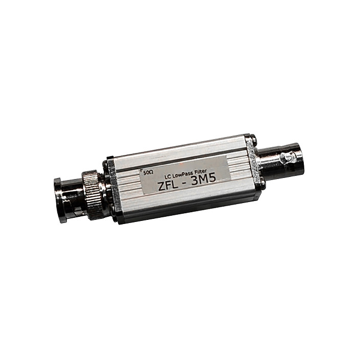 3.5MHz BNC-M BNC-F Interface Low-Pass Filter LC Discrete Component Fabrication Flat Passband Compact Design ﻿