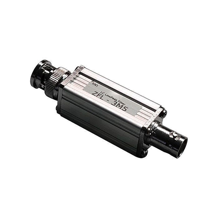 3.5MHz BNC-M BNC-F Interface Low-Pass Filter LC Discrete Component Fabrication Flat Passband Compact Design ﻿
