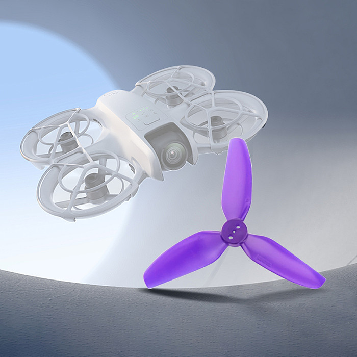 HQProp T3X3X3 (2CW 2CCW) 3inch 9.8mm 3-blade PC propeller For Quadcopter Drone