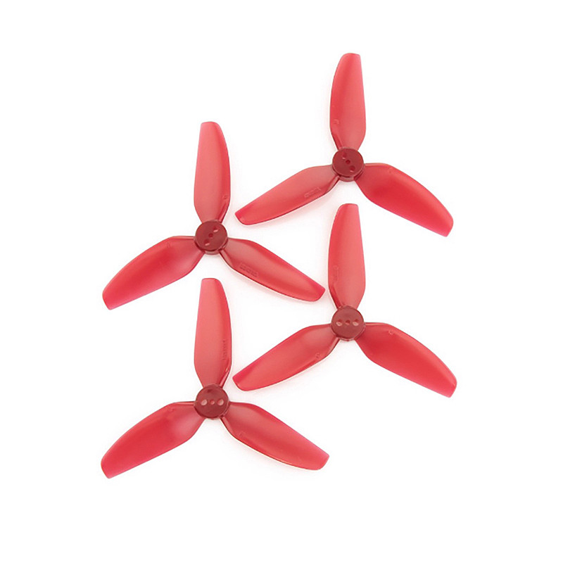 HQProp T3X3X3 (2CW 2CCW) 3inch 9.8mm 3-blade PC propeller For Quadcopter Drone