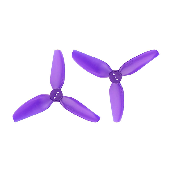 HQProp T3X3X3 (2CW 2CCW) 3inch 9.8mm 3-blade PC propeller For Quadcopter Drone