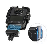 Multi-functional Camera Cage Protective Frame For DJI OSMO 360 Panoramic Action Camera Imperial 1/4  Threaded Metal Expansion Frame for Panoramic Cameras with Vertical/Horizontal Shooting