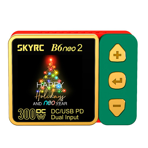 SKYRC B6neo 2 Smart Charger DC 300W PD 126W LiPo Battery Balance Charger Discharger XT-60 Port