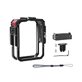 Multi-functional Camera Cage Protective Frame For DJI OSMO 360 Panoramic Action Camera Imperial 1/4  Threaded Metal Expansion Frame for Panoramic Cameras with Vertical/Horizontal Shooting