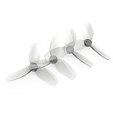 2Pairs HQProp T76MMX3 D76MMX3 T76MMX3V2 76mm 3-Blade 4-Blades PC Propeller for RC 3 inch Cinewhoop Drones CineLog30 Cinebot30