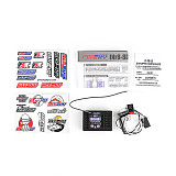 FlySky INr8-8D 8-channel Third Generation Receiver 2.4G Receiver Upgrade for RC Car Flysky Transmitter