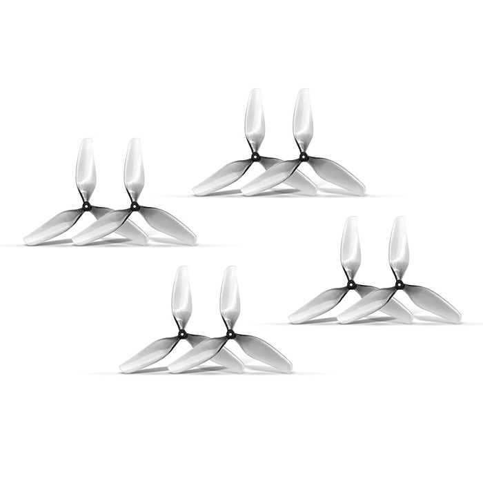 HQProp DP 2.5x2.5x3 Propeller 2.5 Inch 3-Blade 2CW + 2CCW  1.2mm Mounting Hole for FPV Drone