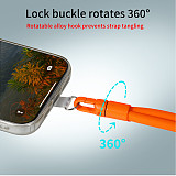 Portable Phone Wrist Strap Multi-Functional Silicone Shockproof Lanyard for Mobile Phone Case USB Drives Keys