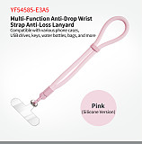 Portable Phone Wrist Strap Multi-Functional Silicone Shockproof Lanyard for Mobile Phone Case USB Drives Keys