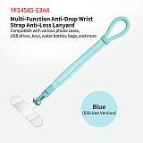 Portable Phone Wrist Strap Multi-Functional Silicone Shockproof Lanyard for Mobile Phone Case USB Drives Keys
