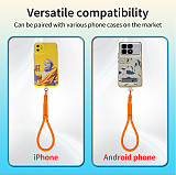 Portable Phone Wrist Strap Multi-Functional Silicone Shockproof Lanyard for Mobile Phone Case USB Drives Keys