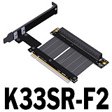 Graphics card extension cable dwarfing PCIe 5.0x16 Gen5 high-speed lossless soft ribbon cable