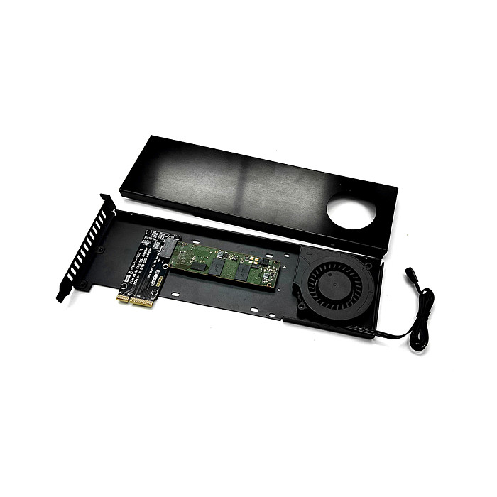 PCIe 4.0 5.0 x4 to U.2/U.3/E1.S/E3.S hard drive adapter card holder/housing