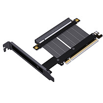 (ADT-Link) PCIe 5.0 x16 Gen5 Flexible Riser Cable - 15cm Standard High-Speed Extender for Graphics Card