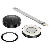 Mobile Phone Magnetic SSD Case for NVMe 2230 SSD Enclosure for Magsafe Type-C for iPhone 17 16 15 for MacBook/iPad Pro/Laptop