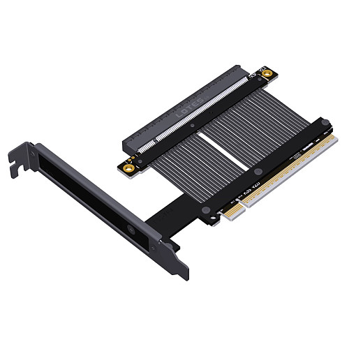 Graphics card extension cable dwarfing PCIe 5.0x16 Gen5 high-speed lossless soft ribbon cable