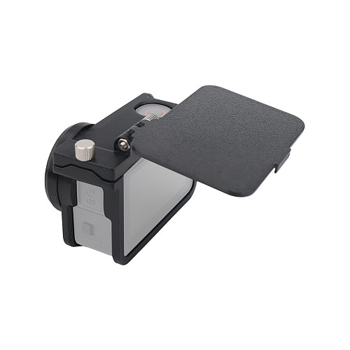 For DJI OSMO Action 6 Protective Case with Sunshade Light Blocking Drop Protection Scratch-Resistant Camera Cage Rig Accessory