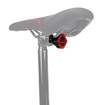 Protective Case For AirTag Bicycle Seat Reflector Tail Light Installation Hidden Protective Sleeve Bike Tracker Mount Bracket