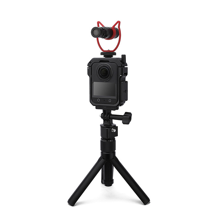 Aluminum Alloy for DJI Osmo 360 Metal Camera Cage Panoramic Action Camera Protective Frame Expansion Case