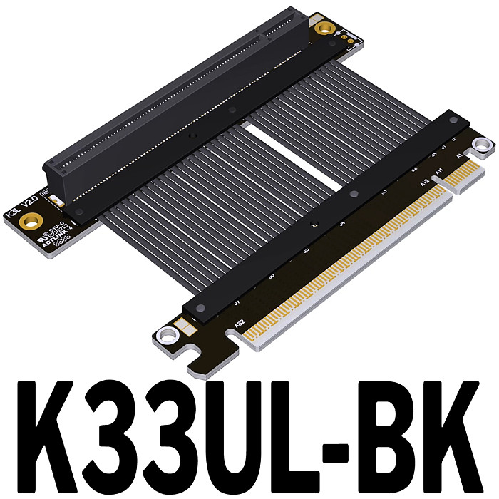 PCIE 5.0x16 GEN5 Graphic Card 512Gbps Riser Cable Flexible eGPU Extension Cable for NVIDIA RTX5070/AMD RX9070 Series