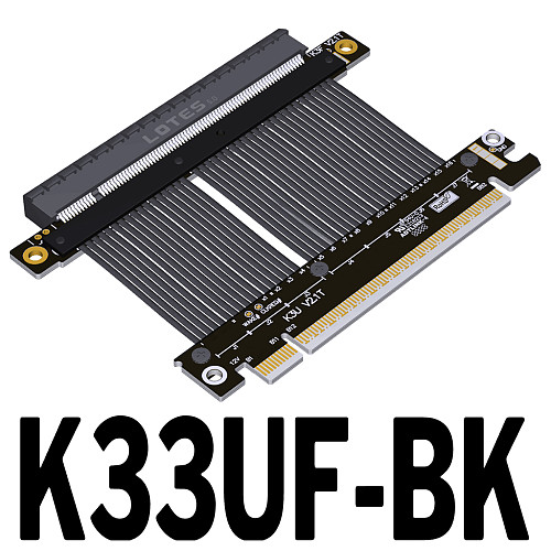PCIE 5.0x16 GEN5 Graphic Card 512Gbps Riser Cable Flexible eGPU Extension Cable for NVIDIA RTX5070/AMD RX9070 Series