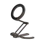 Dual-Sided Magnetic Phone Holder Desk Phone Stand 360° Rotation Foldable Tripod Mount For iPhone 17 16 15 Android for MagSafe