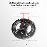 Magsafe Magnetic Camera Mount  1/4  Cold Shoe Adapter with Arri Rosette for Video Rig Smartphone Holder